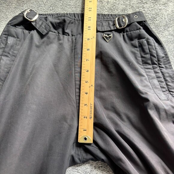 Vintage Obermeyer Sport Womens Ski Pants Black Snowboard Full Zip Legs 18307 - Picture 11 of 16